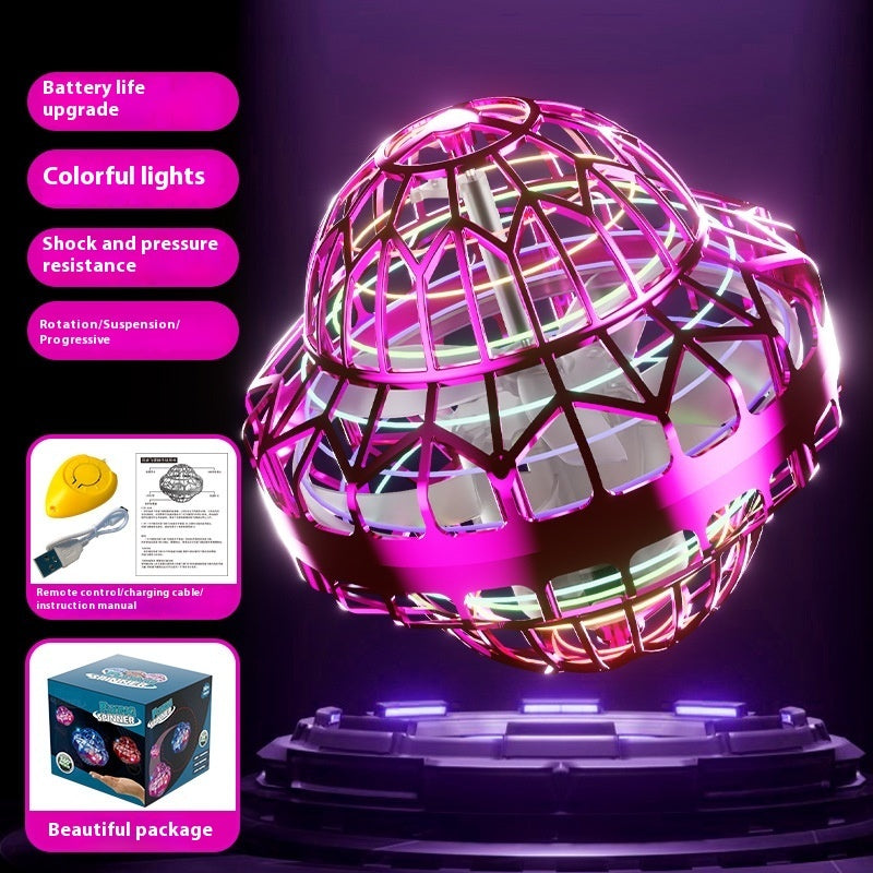 Magic Flying Ball – LED Floating Spinner Toy for Kids
