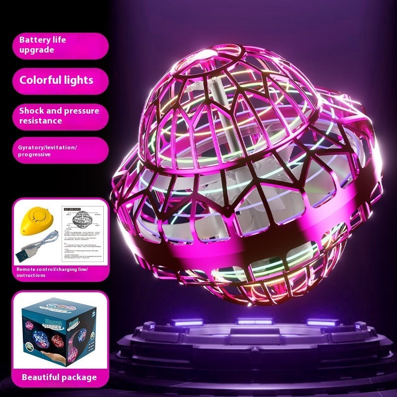 Magic Flying Ball – LED Floating Spinner Toy for Kids